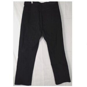 Ralph Lauern Classic Straight Jeans Womens 12 Black Stretch High Rise 30" Inseam
